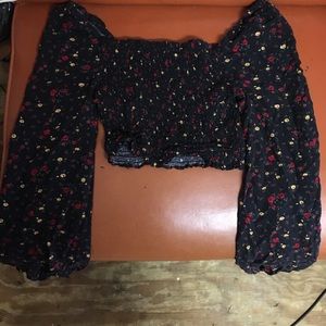 Long Sleeved Crop Top